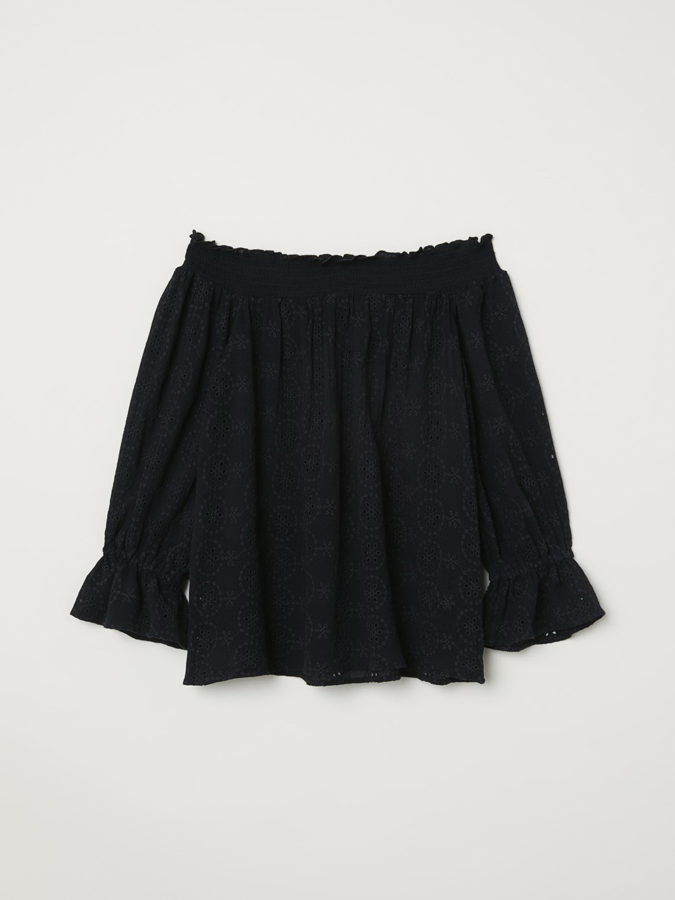 Блуза H&M модель 5963467dlog_Черный Фото