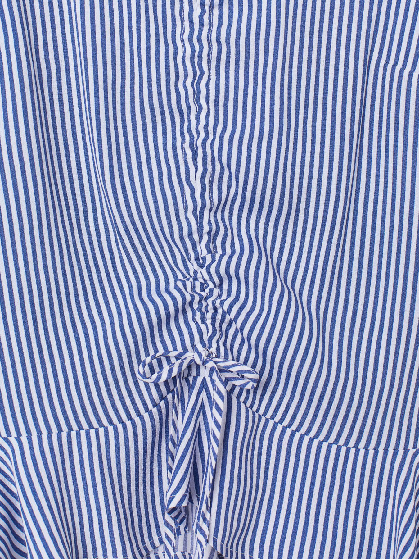 Блуза H&M модель 7472169dlog_Бело-синий Фото