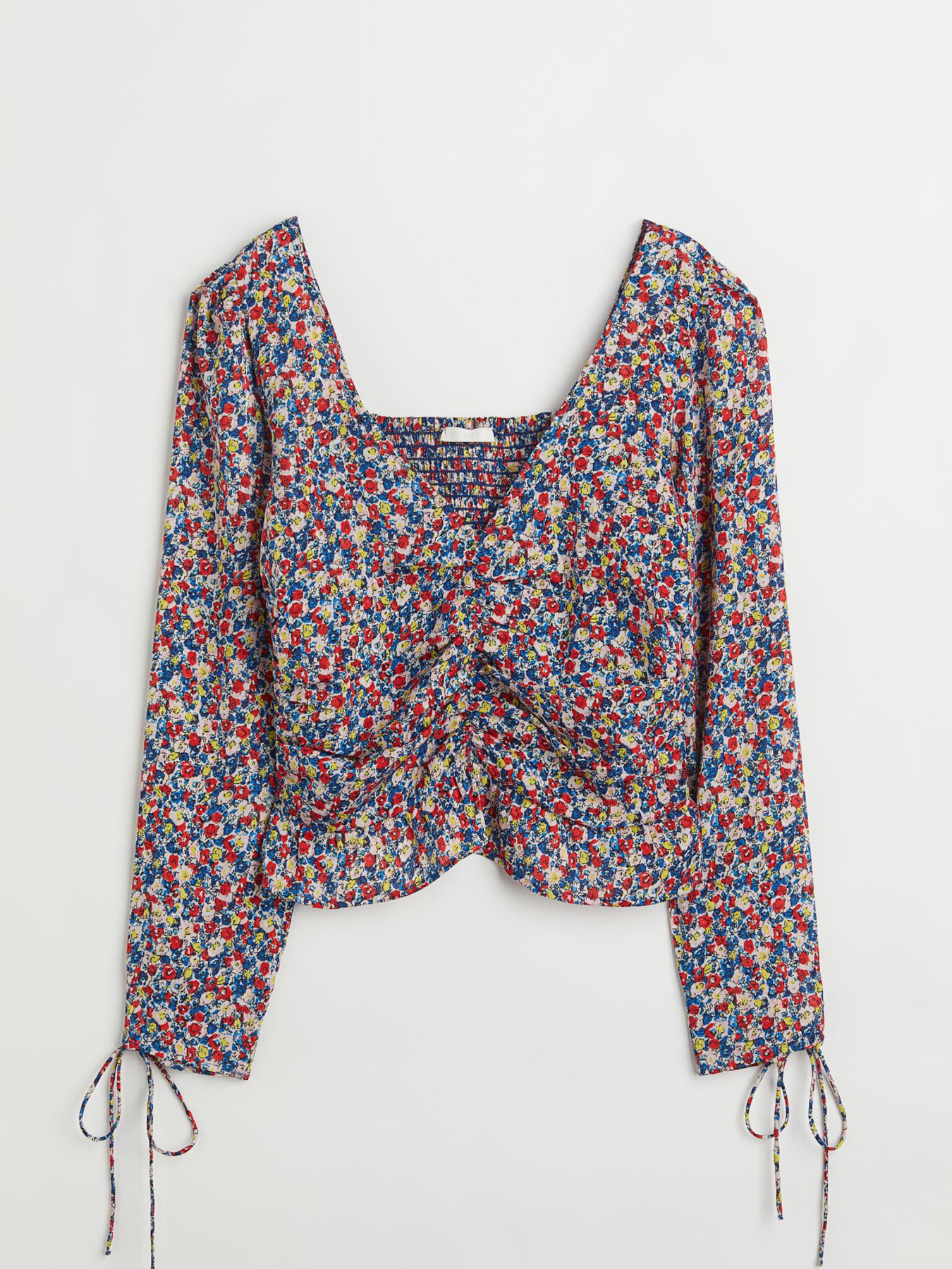 Блуза H&M модель 1038545ral_Комбинированный Фото