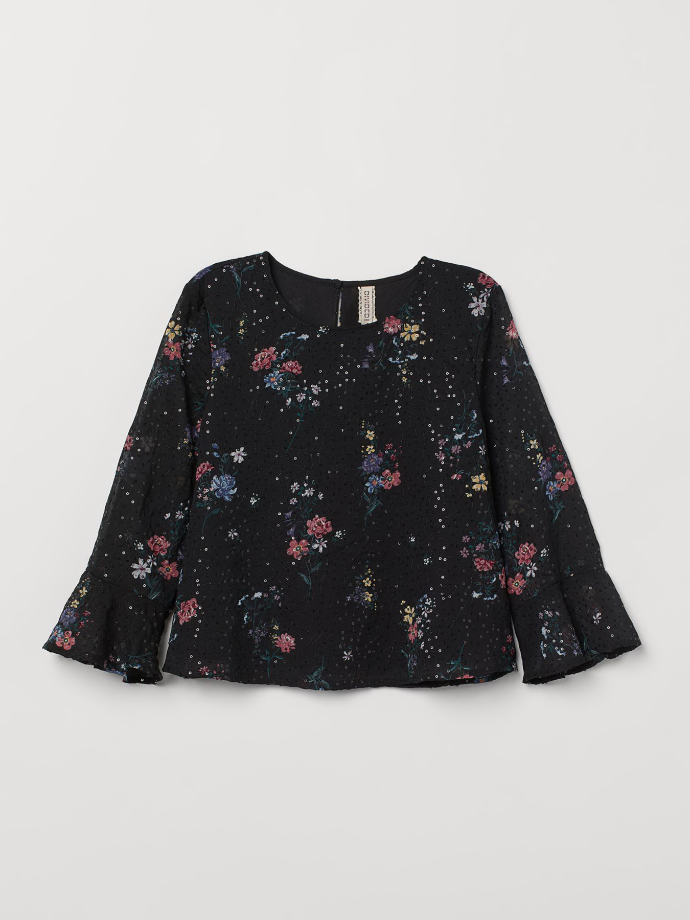 Блуза H&M модель 7127348dlog_Черный Фото