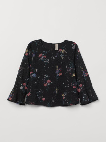 Блуза H&M модель 7127348dlog_Черный Фото