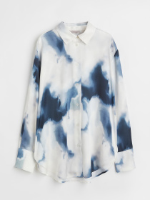 Блуза H&M модель 1009924ral_Комбинированный Фото