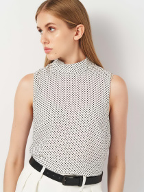 Блуза H&M модель 4200744ral_Бело-черный Фото