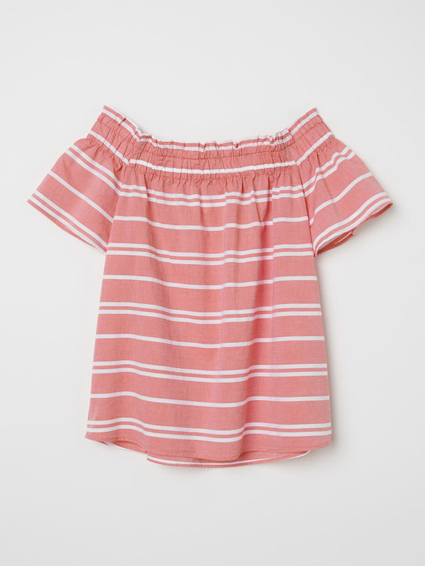 Блуза H&M модель 6256738dlog_Красно-белый Фото