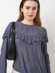 Блуза H&M модель 2001074ral_Серо-синий Фото