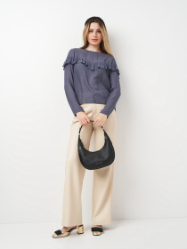 Рубашки H&M модель 2001074ral_Серо-синий Фото