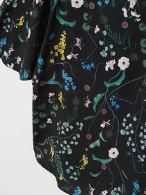 Блуза H&M модель 6350507dlog_Черный Фото