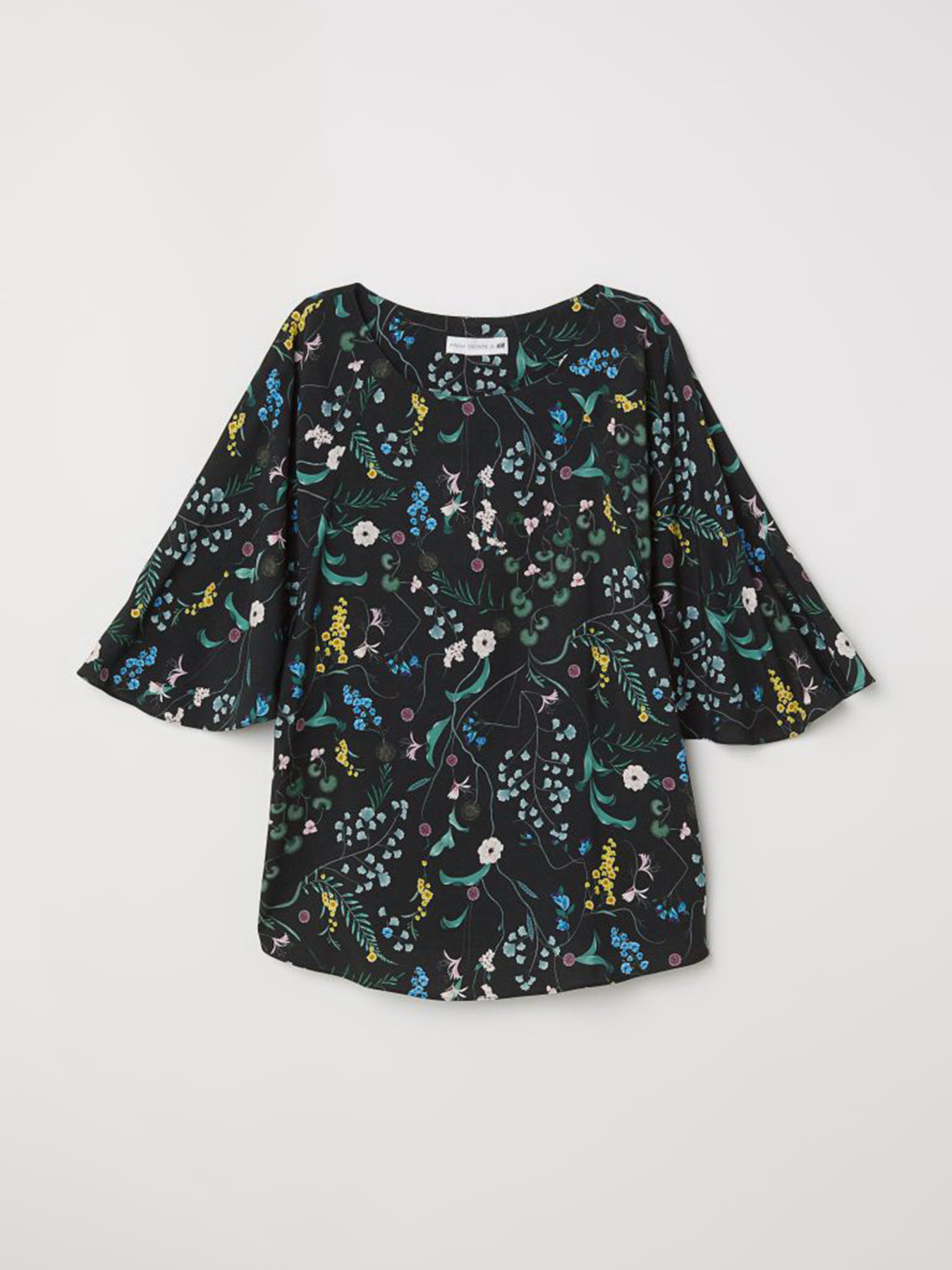 Блуза H&M модель 6350507dlog_Черный Фото