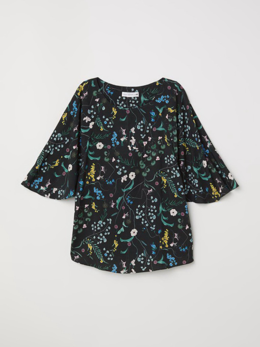 Блуза H&M модель 6350507dlog_Черный Фото