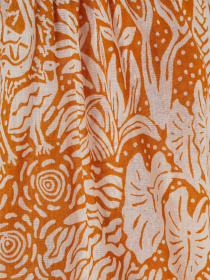 Блуза H&M модель 8169651sm_горчичный с узором Фото