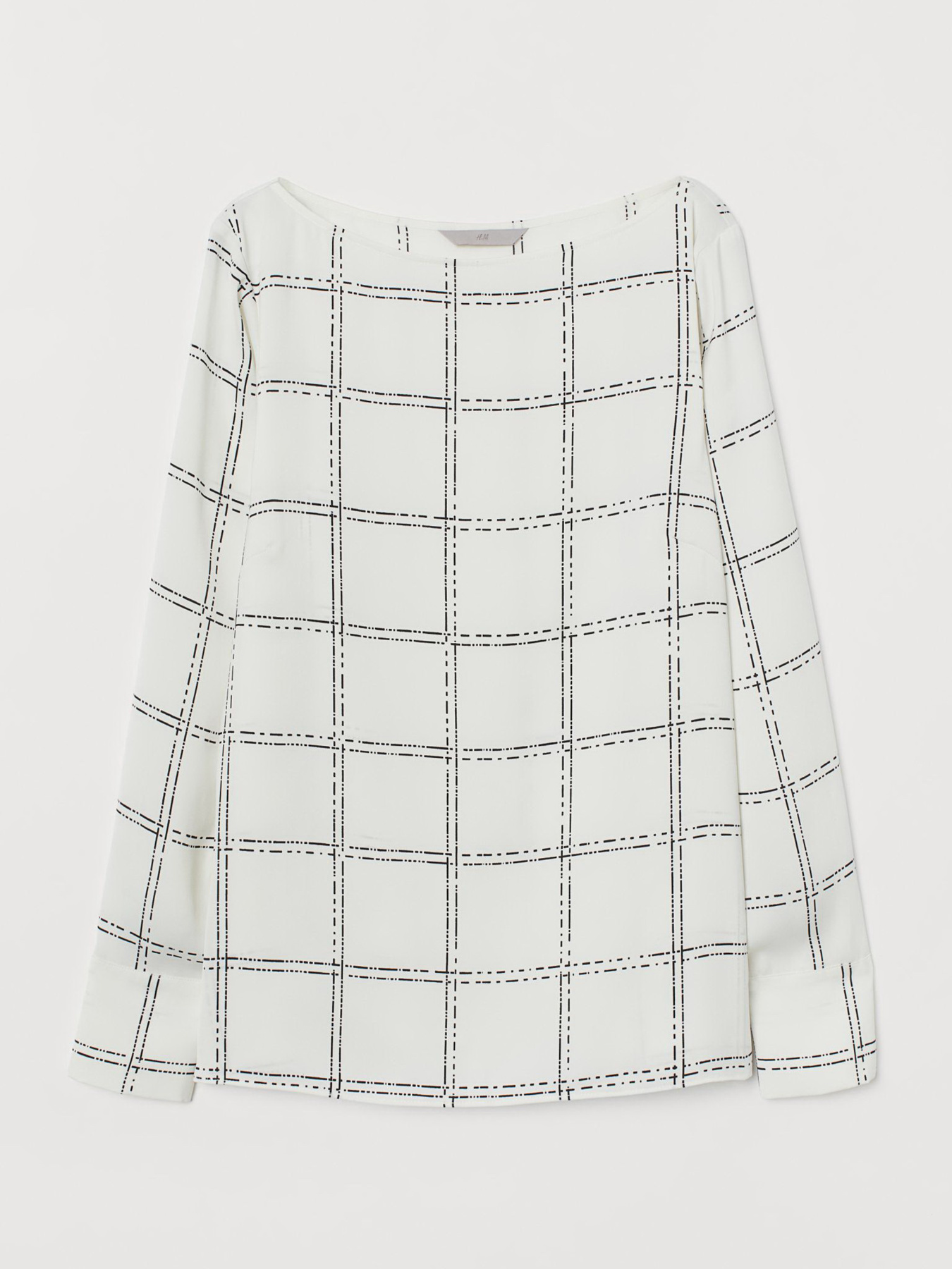 Блуза H&M модель 8380530sm_Белый Фото