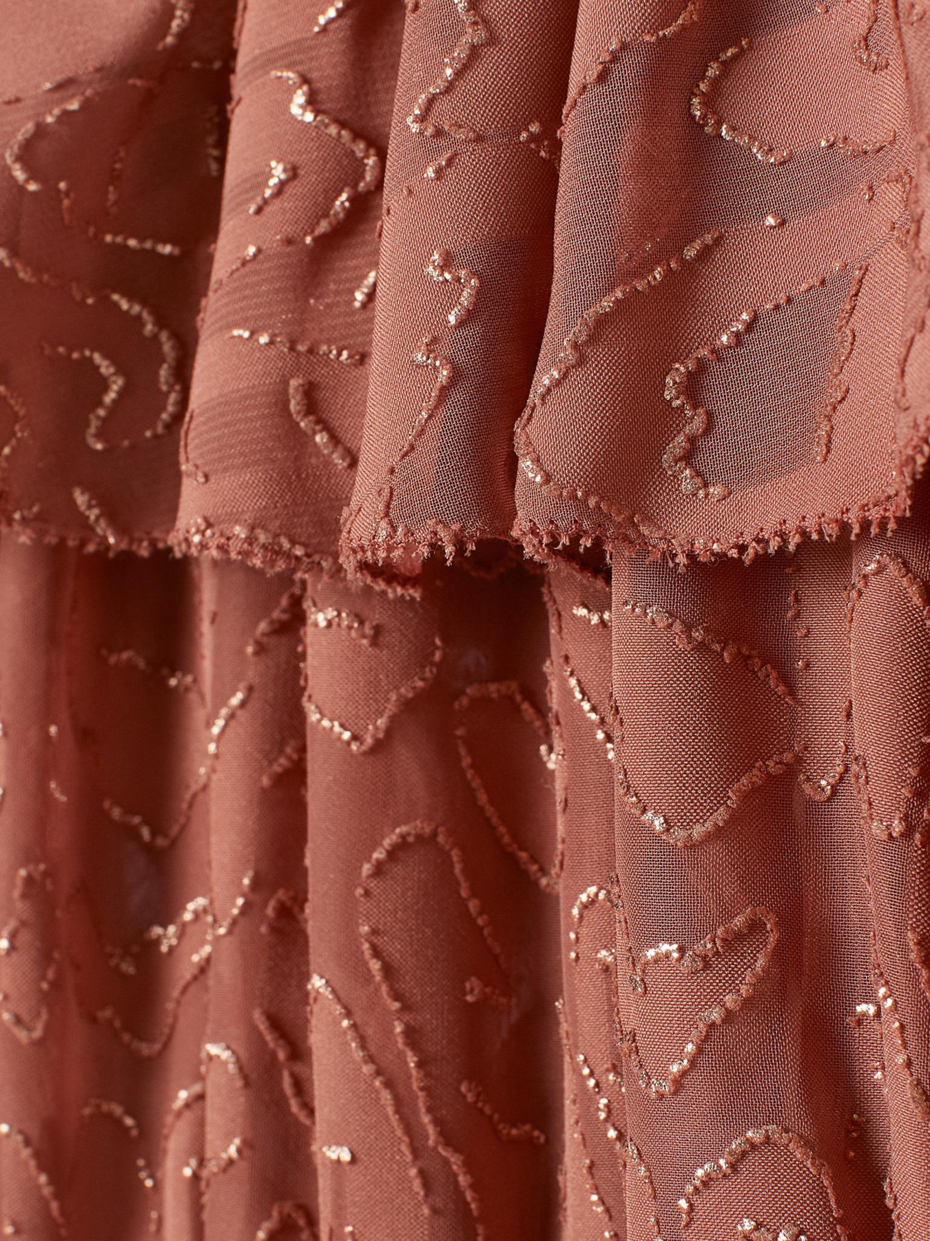 Блуза H&M модель 7598389RP7_терракотовый Фото