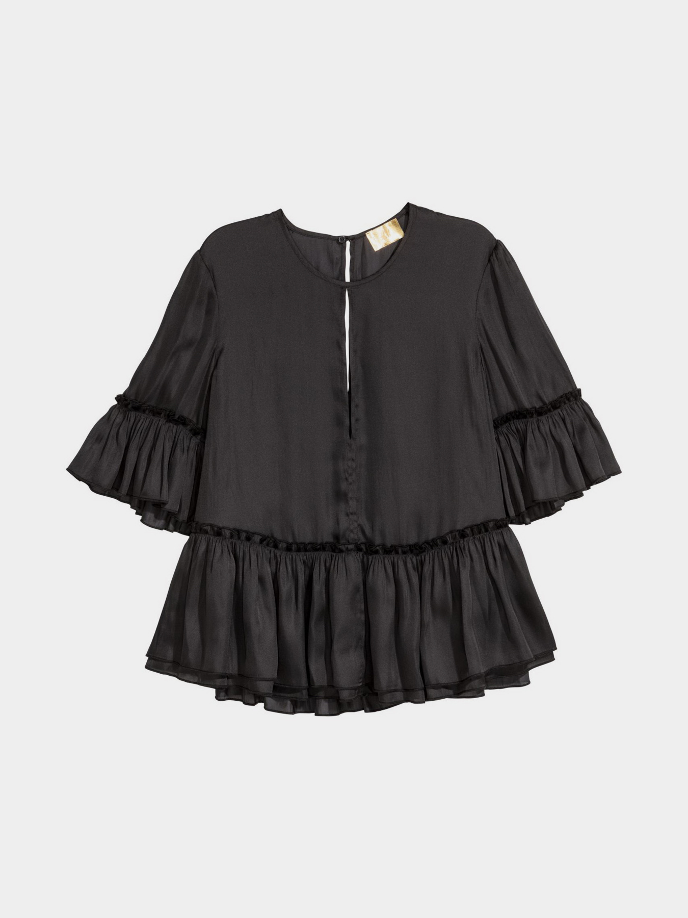 Блуза H&M модель 5894126log_Черный Фото