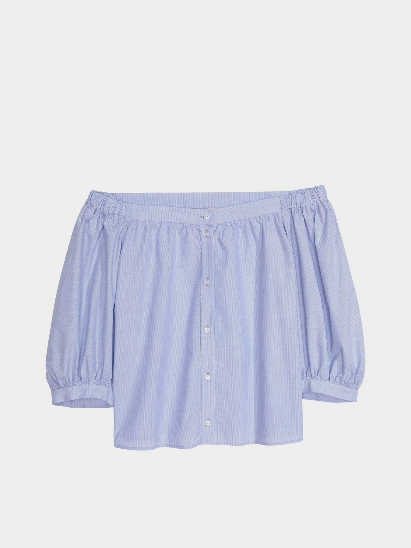 Блуза H&M модель 6076707bar_Голубой Фото