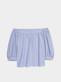 Блуза H&M модель 6076707bar_Голубой Фото