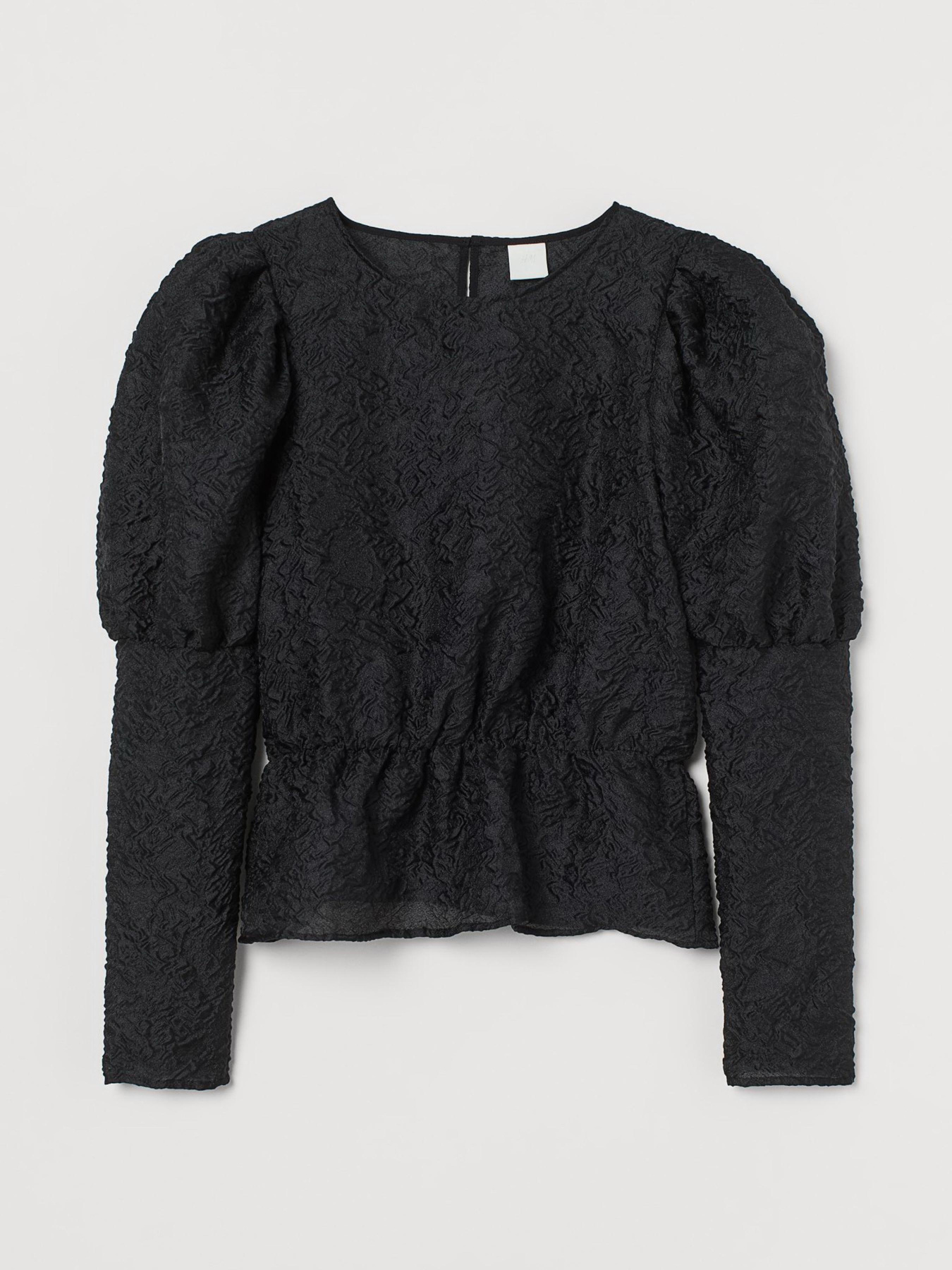 Блуза H&M модель 9237102bar_Черный Фото