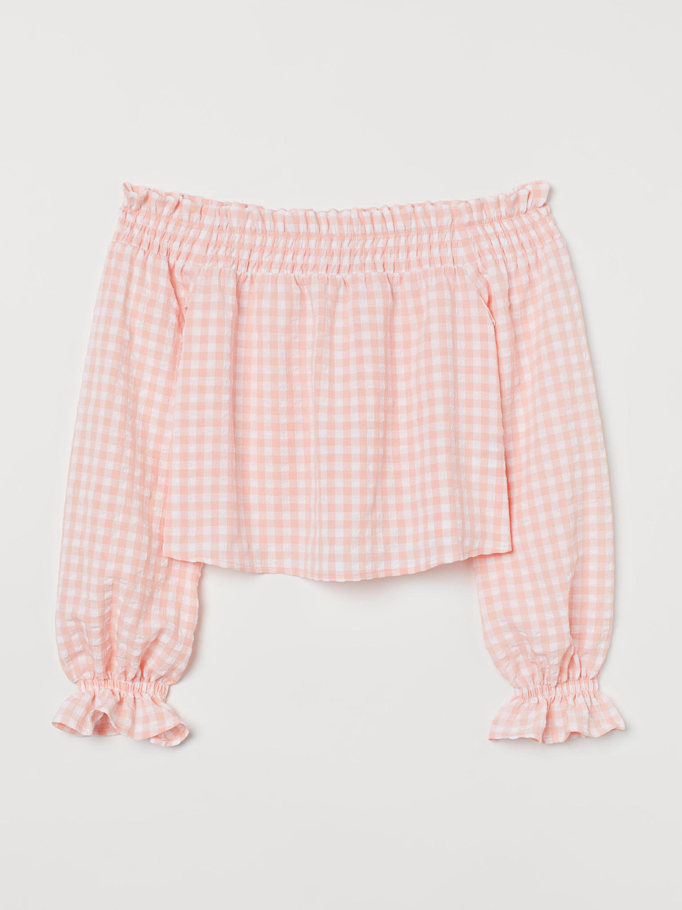 Блуза H&M модель 9512813abr_Персиковый Фото