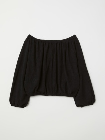 Блуза H&M модель 6747358abr_Черный Фото