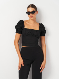 Блуза H&M модель 5327406ral_Черный Фото