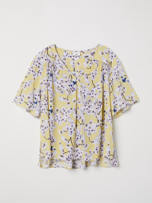 Блуза H&M модель 6350497dlog_Желтый Фото