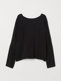 Блуза H&M модель 7091988dlog_Черный Фото