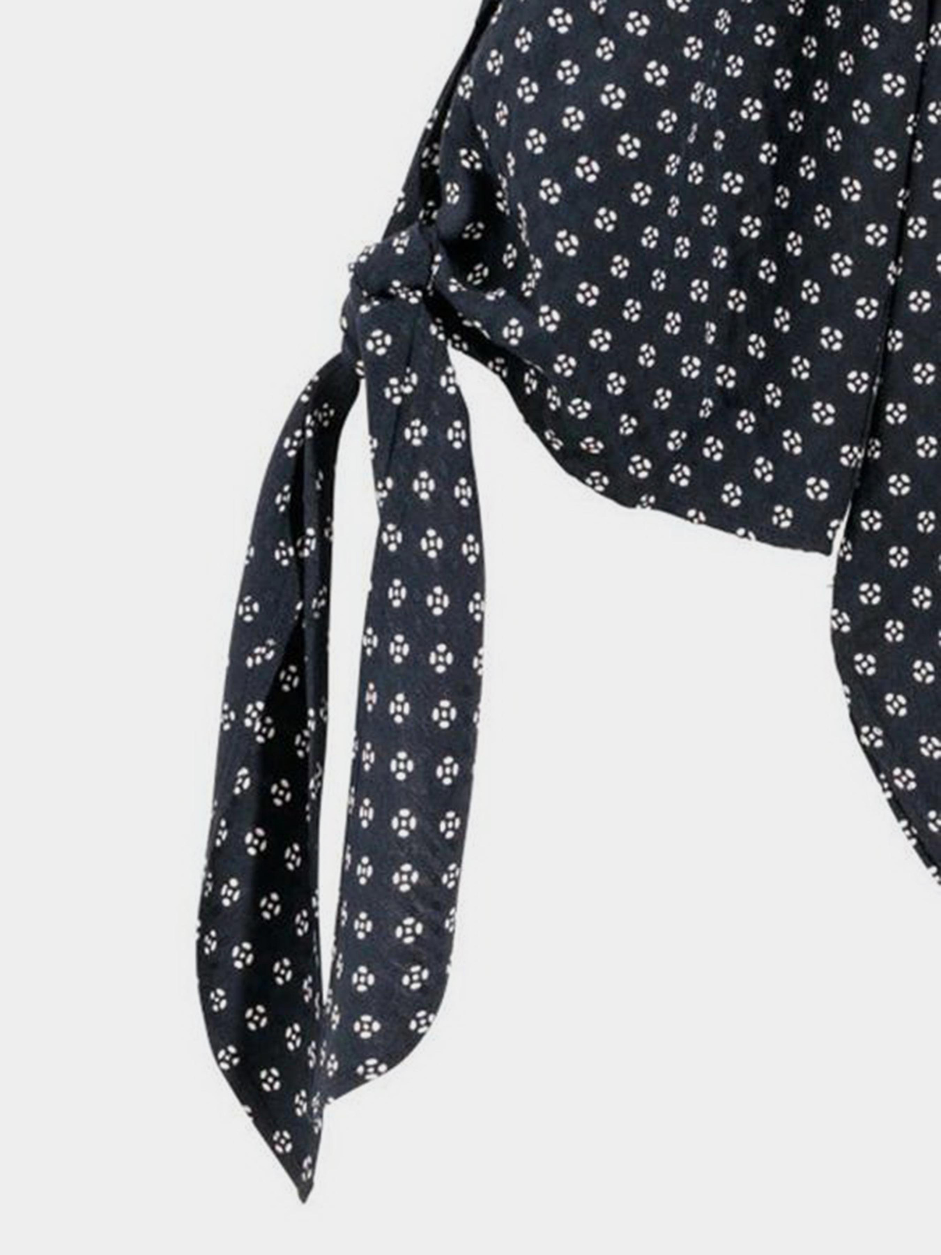 Блуза H&M модель 6354207dlog_Темно-синий Фото