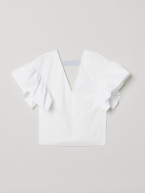 Блуза H&M модель 6709470wer_Белый Фото