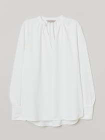 Блуза H&M модель 9033082wer_Молочный Фото