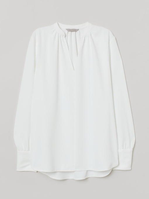 Блуза H&M модель 9033082wer_Молочный Фото