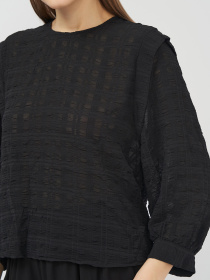 Блуза Monki модель 9749863abr_Черный Фото