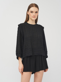 Блуза Monki модель 9749863abr_Черный Фото