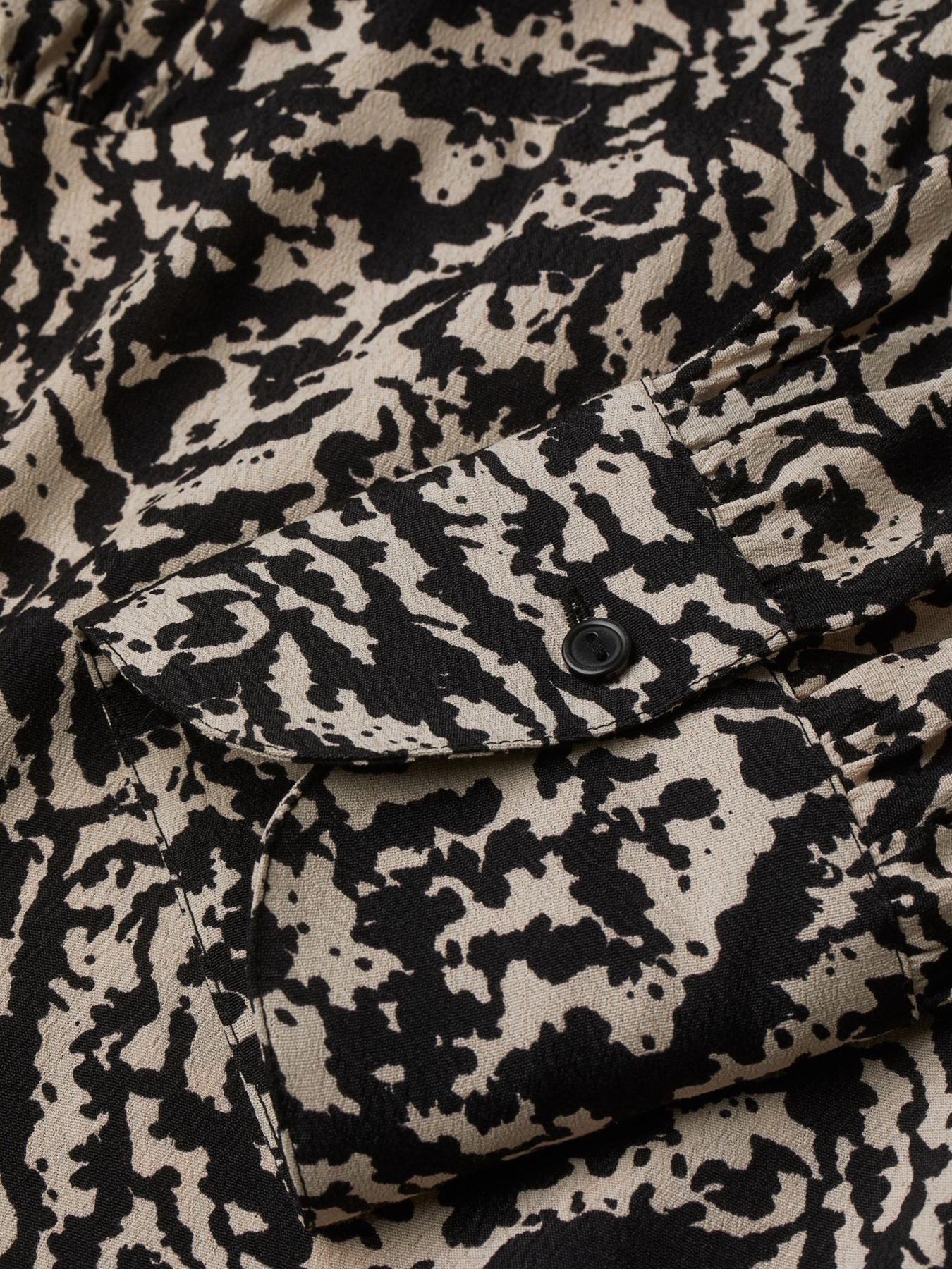 Блуза H&M модель 9299293wer_Черно-белый Фото