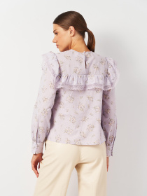 Блуза H&M модель 1067787ral_Лавандовый Фото