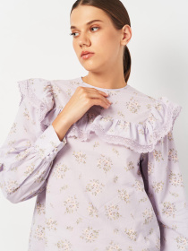 Блуза H&M модель 1067787ral_Лавандовый Фото