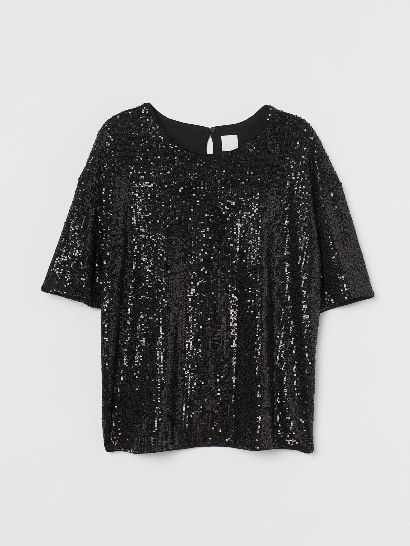 Блуза H&M модель 9085632wer_Черный Фото