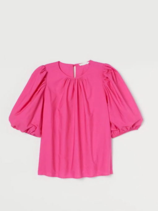 Блуза H&M модель 9102781wer_Розовый Фото