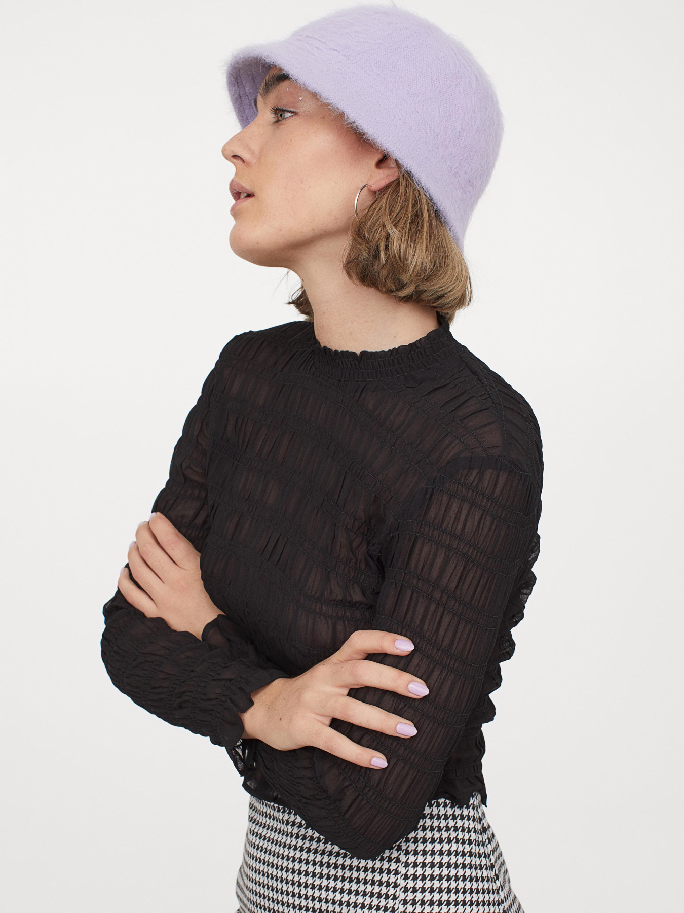 Блуза H&M модель 9634573wer_Черный Фото