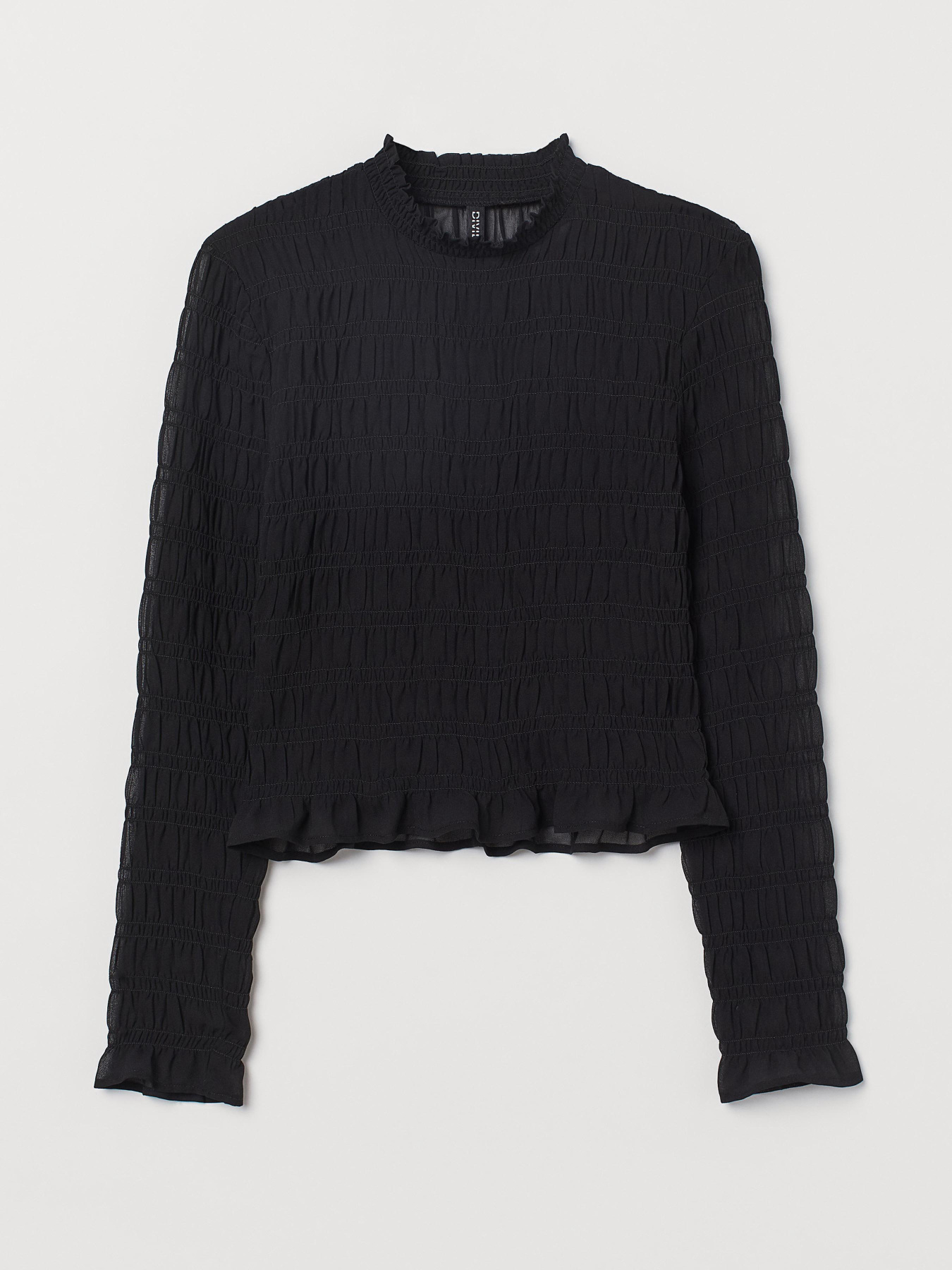 Блуза H&M модель 9634573wer_Черный Фото