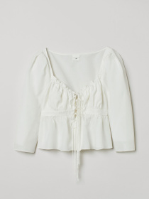 Блуза H&M модель 9946073wer_Белый Фото