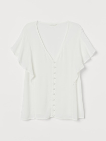 Блуза H&M модель 8427271wer_Белый Фото