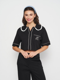 Блуза H&M модель 1145890arl_Черный Блуза H&M модель 1145890arl_Черный Фото