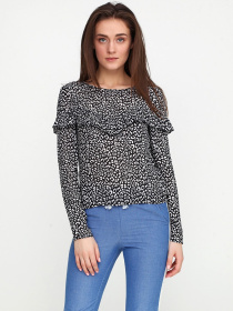 Блуза H&M модель 4967155ral_Бело-черный Фото