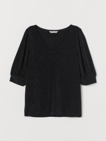 Блуза H&M модель 9268412Sbar_Черный Фото