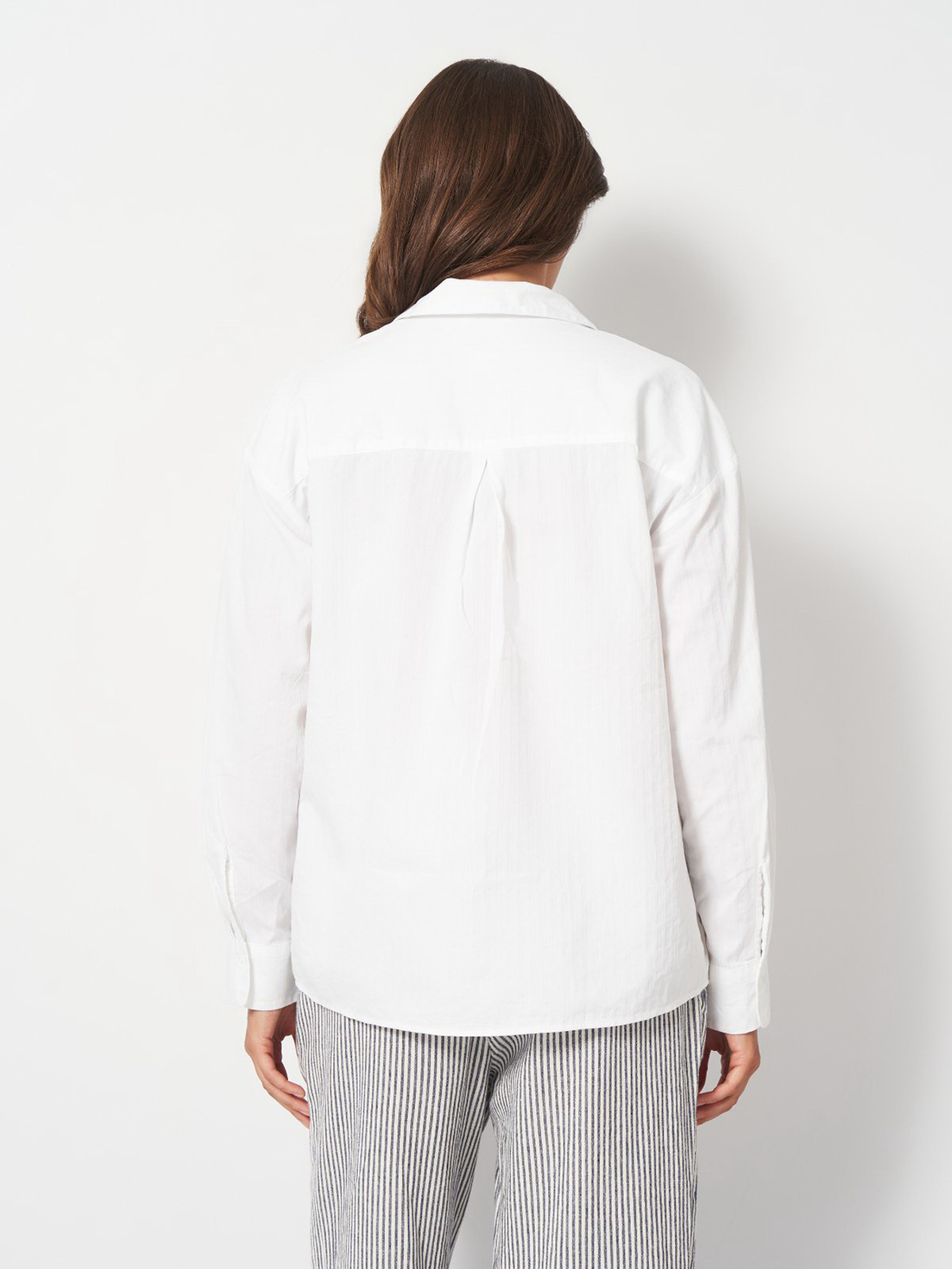 Сорочка H&M модель 1150097wer_Белый Фото