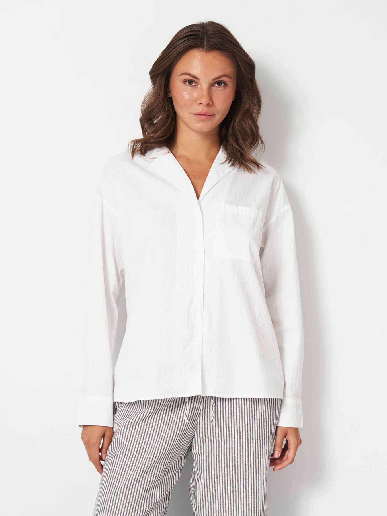 Сорочка H&M модель 1150097wer_Белый Фото