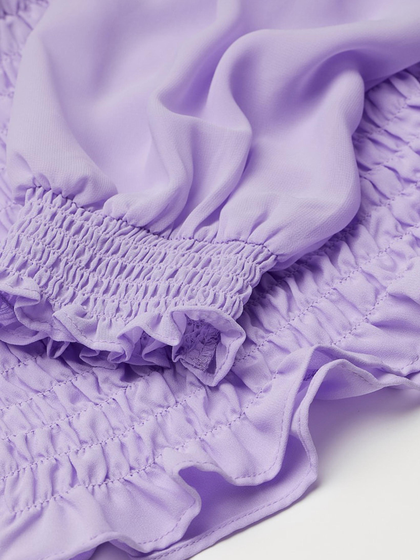 Блуза H&M модель 6356214wer_Светло-фиолетовый Фото