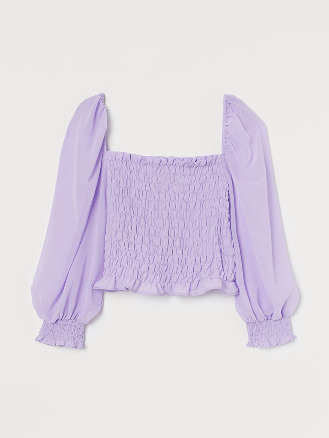 Блуза H&M модель 6356214wer_Светло-фиолетовый Фото