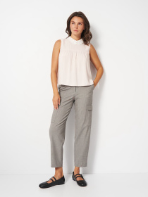 Блуза H&M модель 2369141wer_Светло-розовый Фото