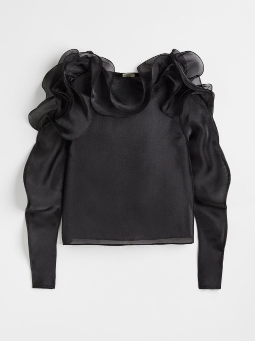 Блуза H&M модель 11047466wer_Черный Фото