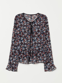 Блуза H&M модель 6770768dlog_Комбинированный Фото